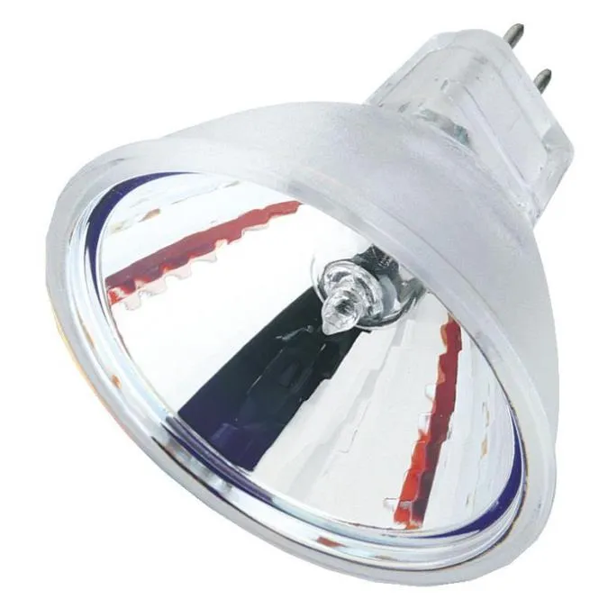 20 Watt MR16 Halogen Low Voltage Spot Clear Lens GU5.3 Base, 12 Volt, Card