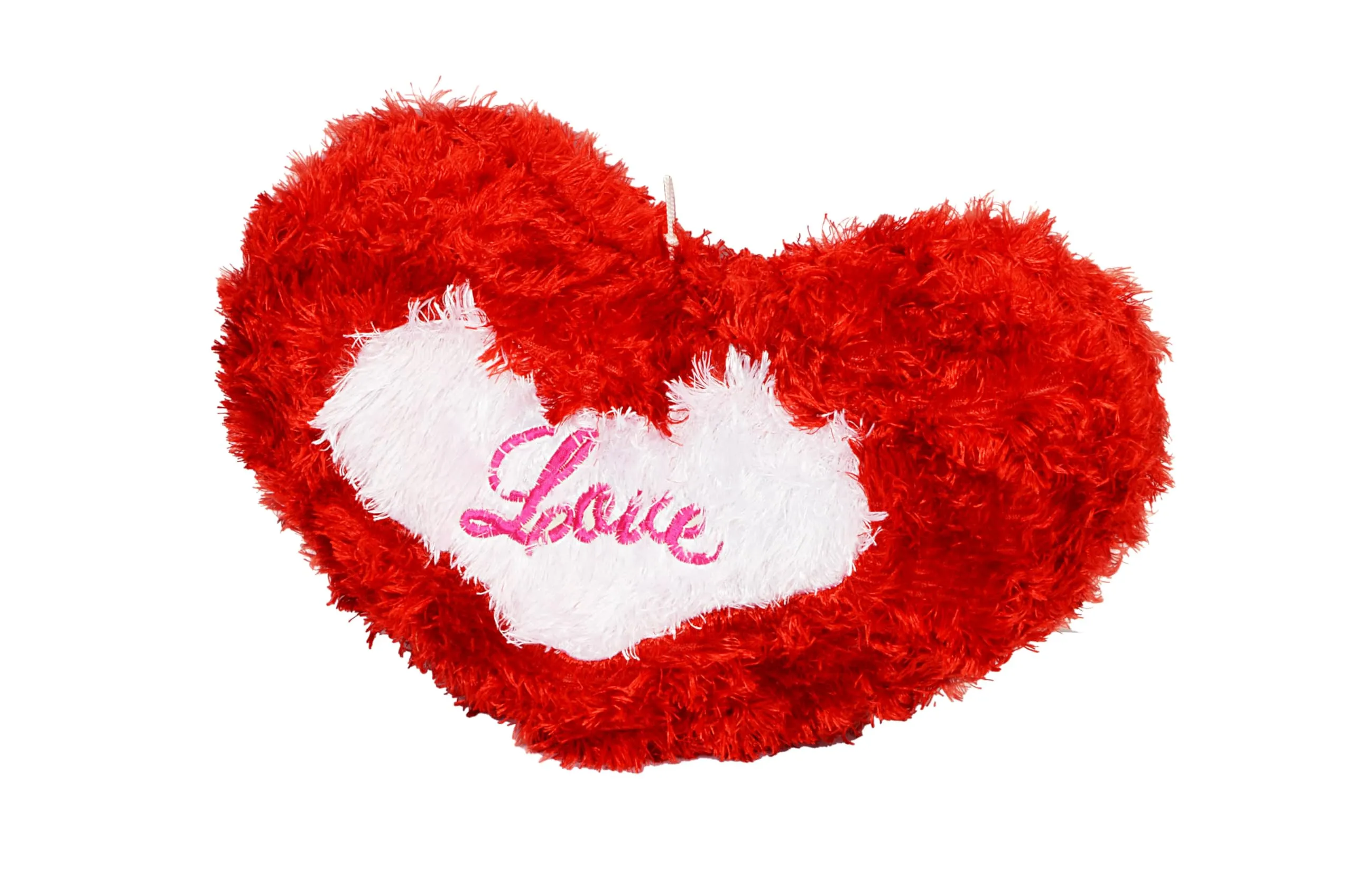 53 Arts Love Heart Shape Pillow Soft (Red)