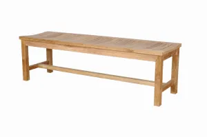 Anderson Teak BH-459B Casablanca 3-Seater Backless Bench