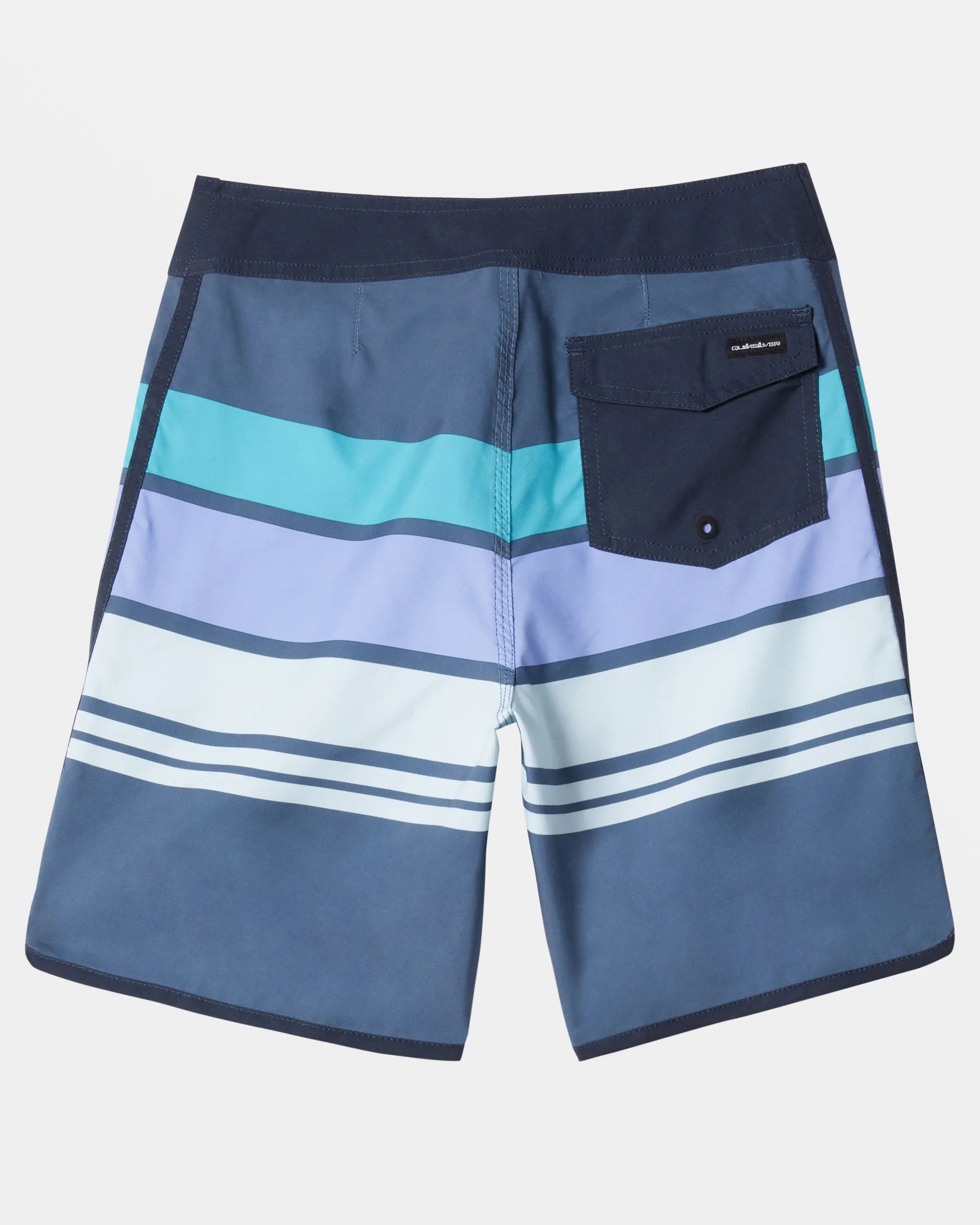 Boys 8-16 Everyday Stripe 17" Boardshorts - Vintage Indigo