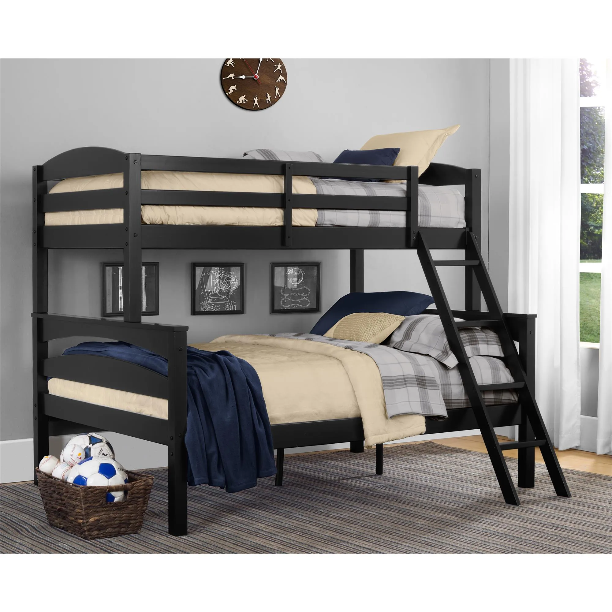 Brady Convertible Wood Bunk Bed