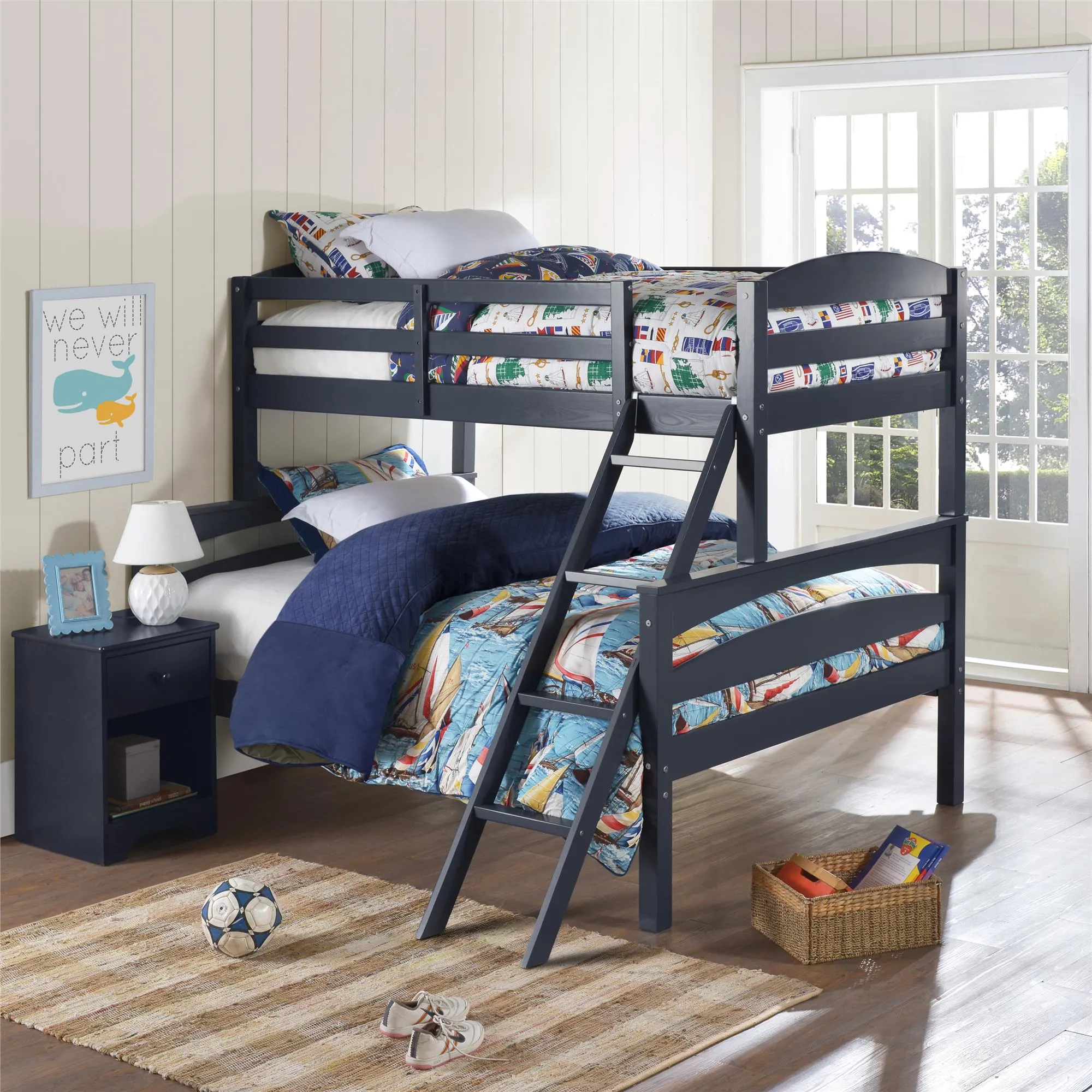 Brady Convertible Wood Bunk Bed