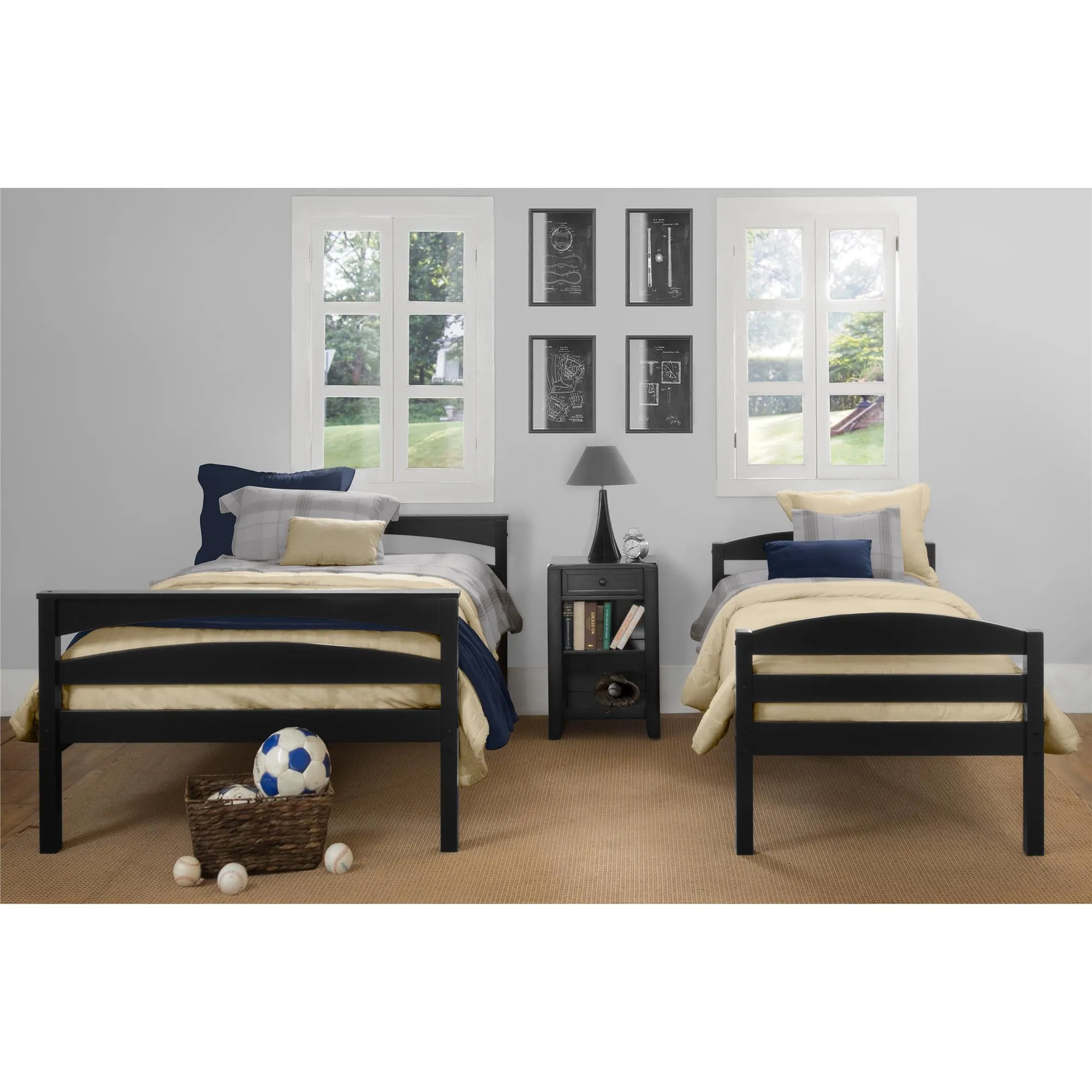 Brady Convertible Wood Bunk Bed