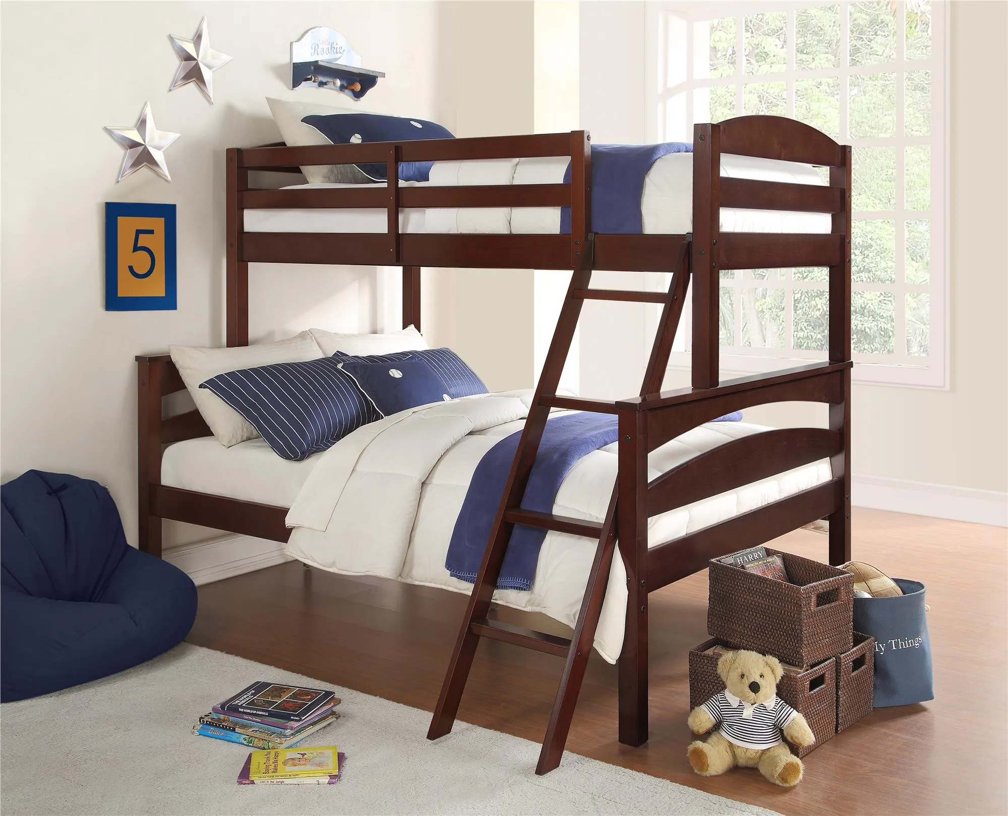 Brady Convertible Wood Bunk Bed