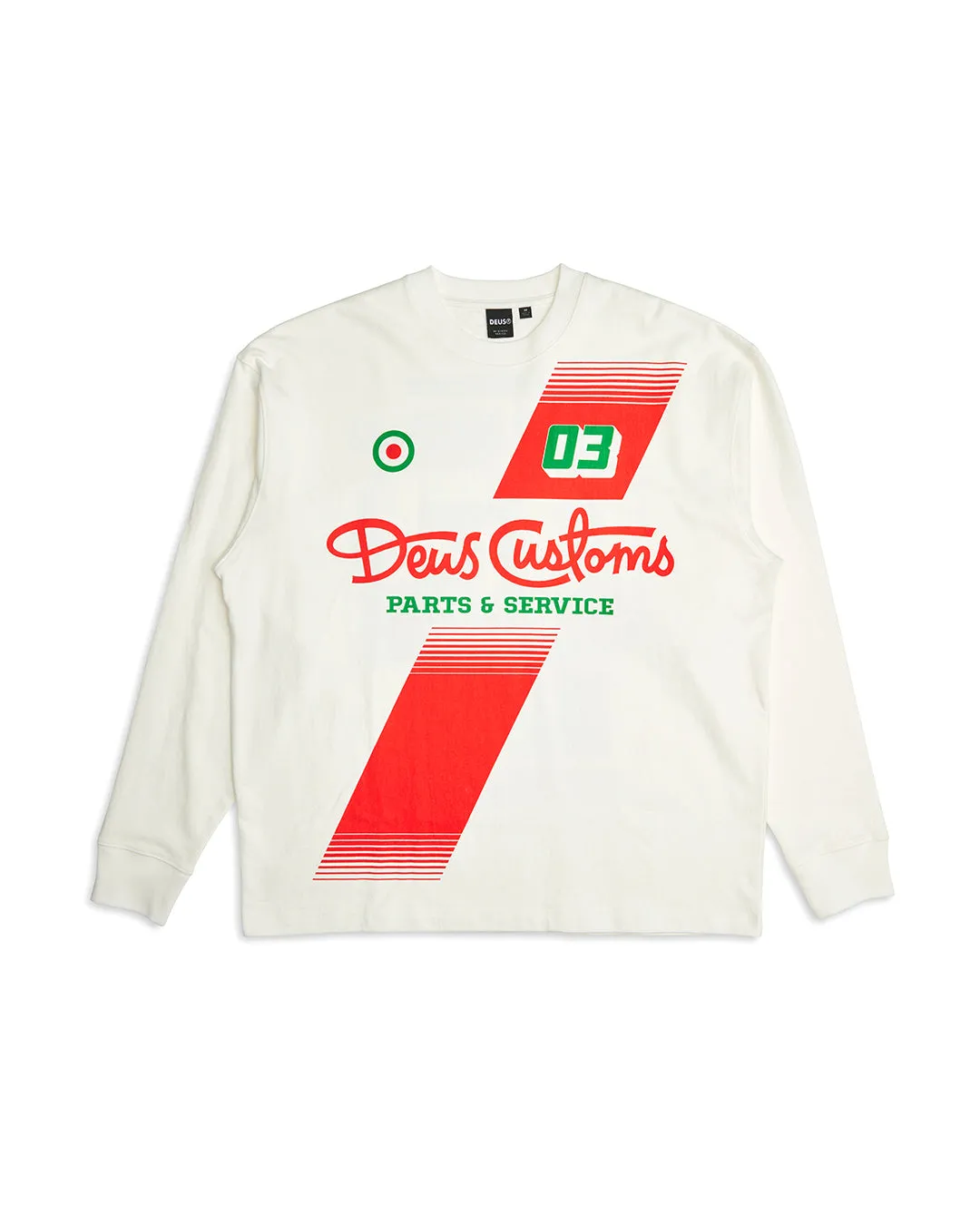 Campaign Ls Tee - Vintage White