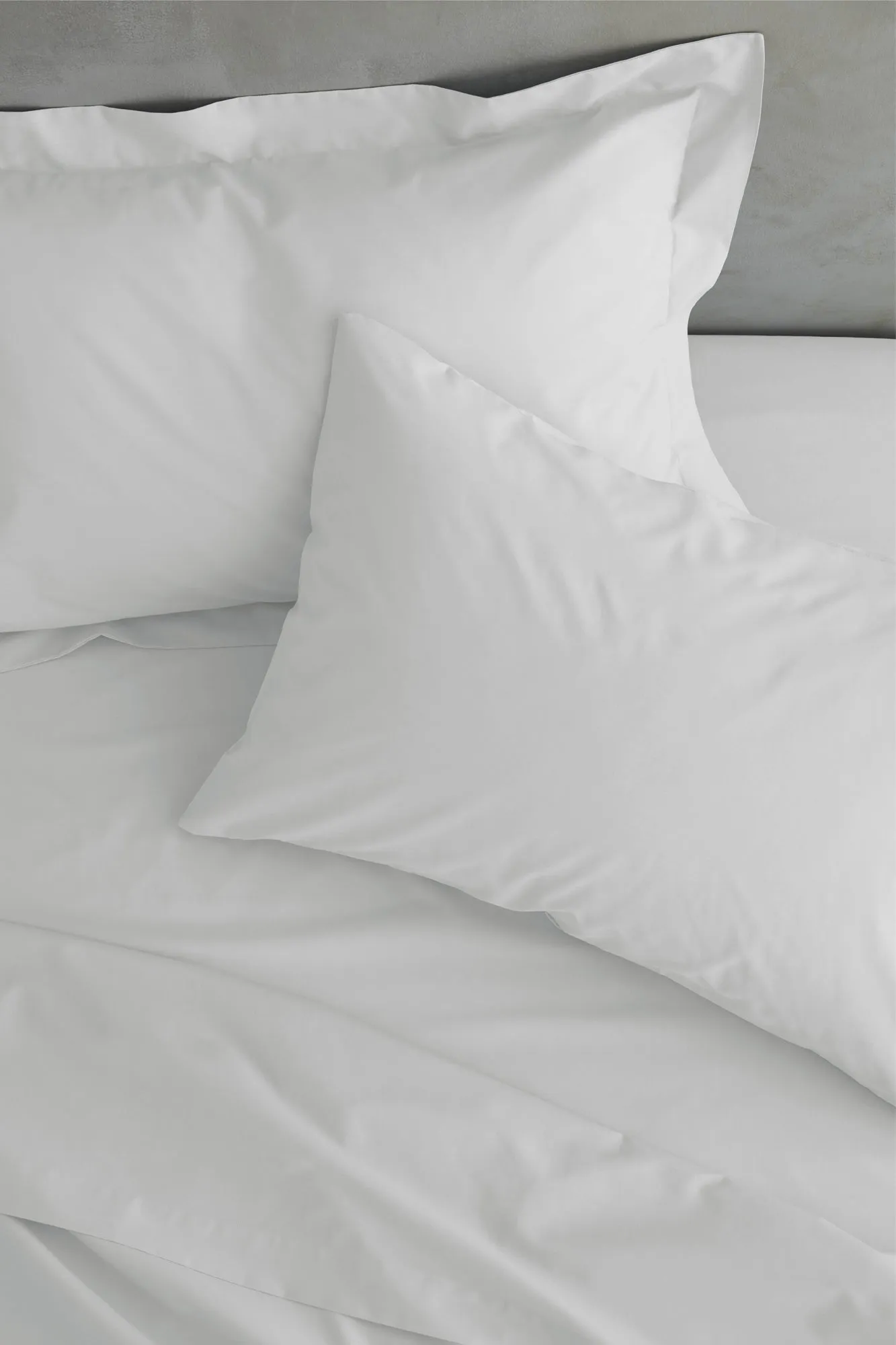 Catherine Lansfield White Easy Iron Percale Flat Sheet