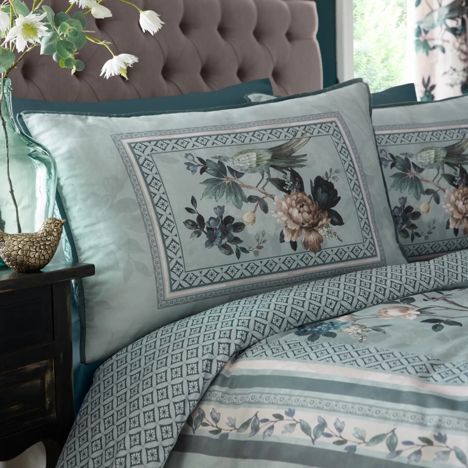 Chatsworth Teal Duvet Cover Set