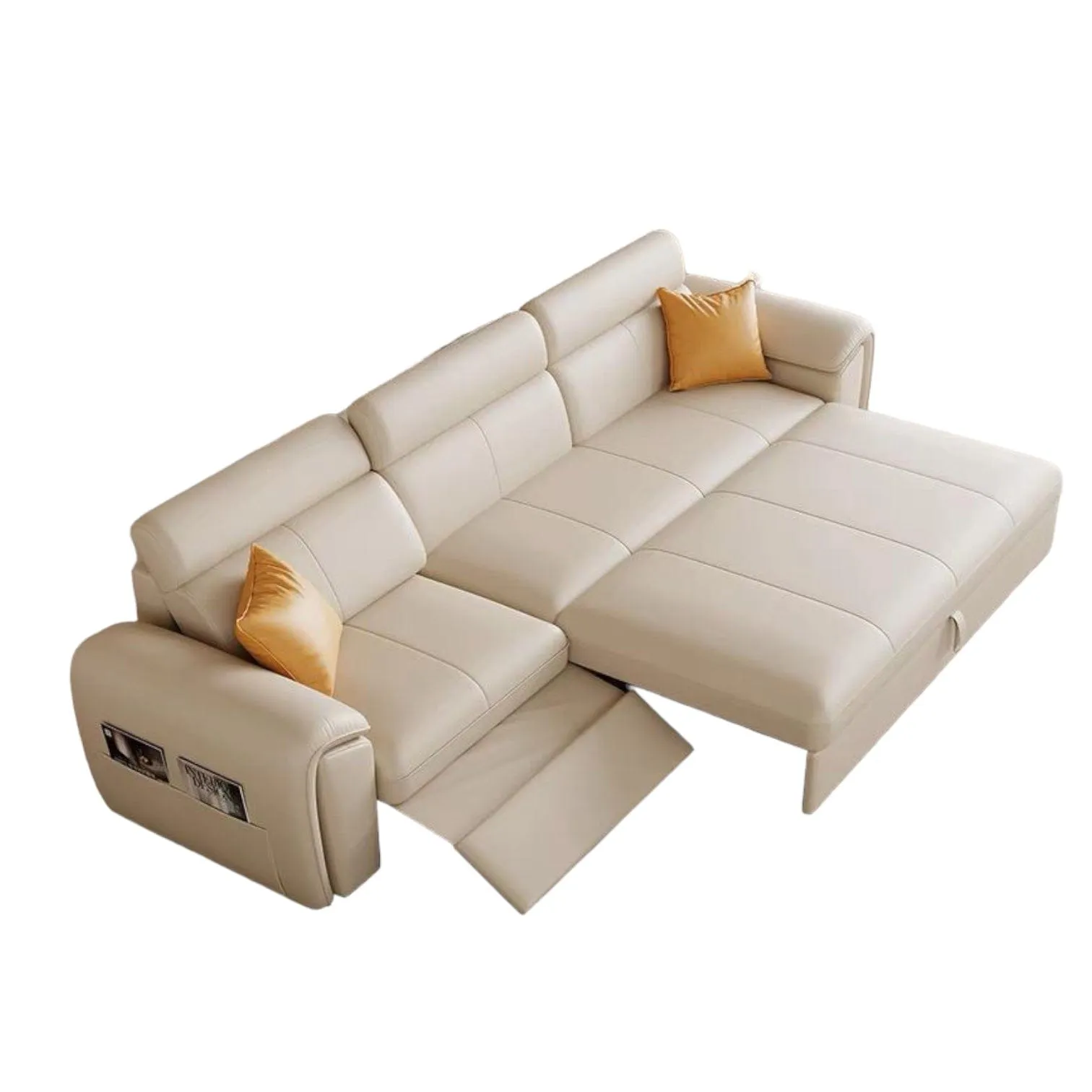 Christen Electric Recliner Leather Sofa Bed