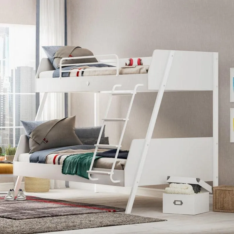 Cilek Romantica White Large Bunk Bed (90x200-120x200 cm)