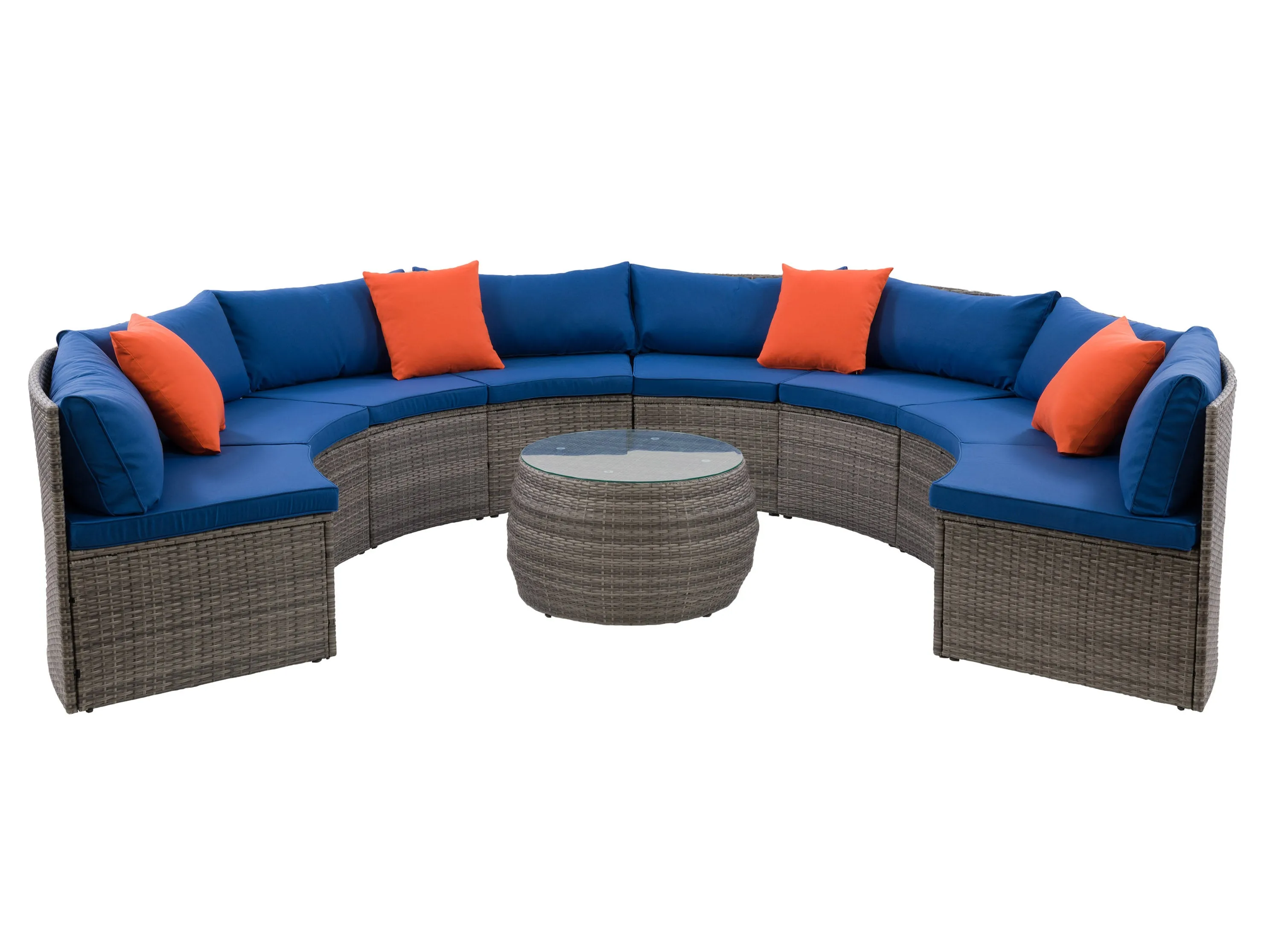 Circular Outdoor Seating, 5pc