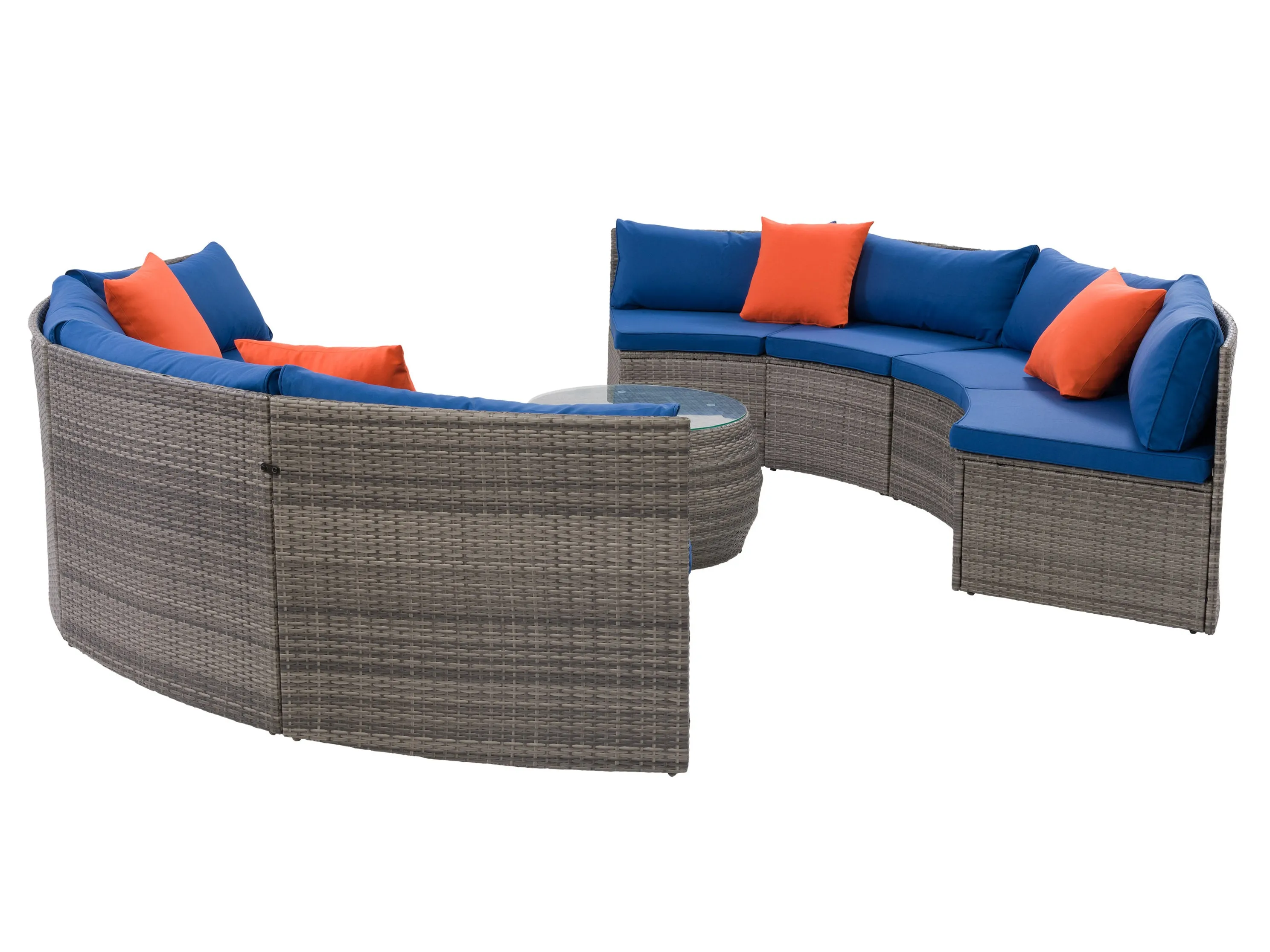 Circular Outdoor Seating, 5pc