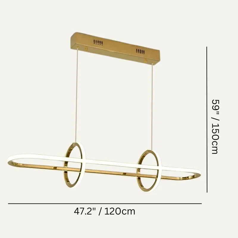 Claritas Linear Chandelier