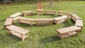 Class Set Of Benches (12Pk)