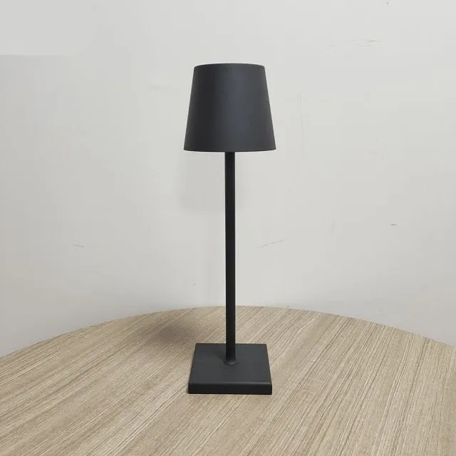 Classic Portable Rechargeable USB Metal Table Lamp