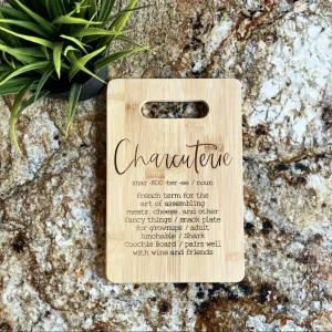 Cutting Board- Definition: Charcuterie