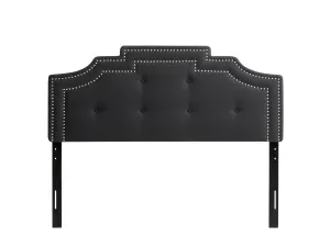 Dark Grey Padded Full/Double Headboard