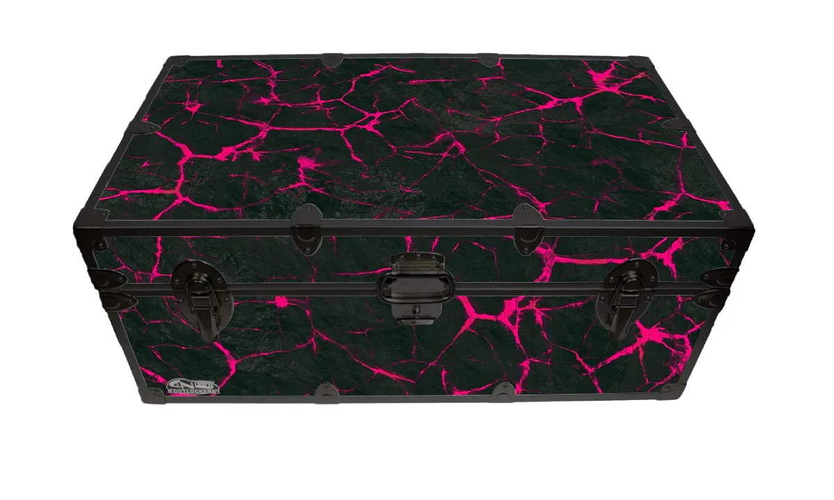 Designer Trunk - Electric Lava - 32x18x13.5"