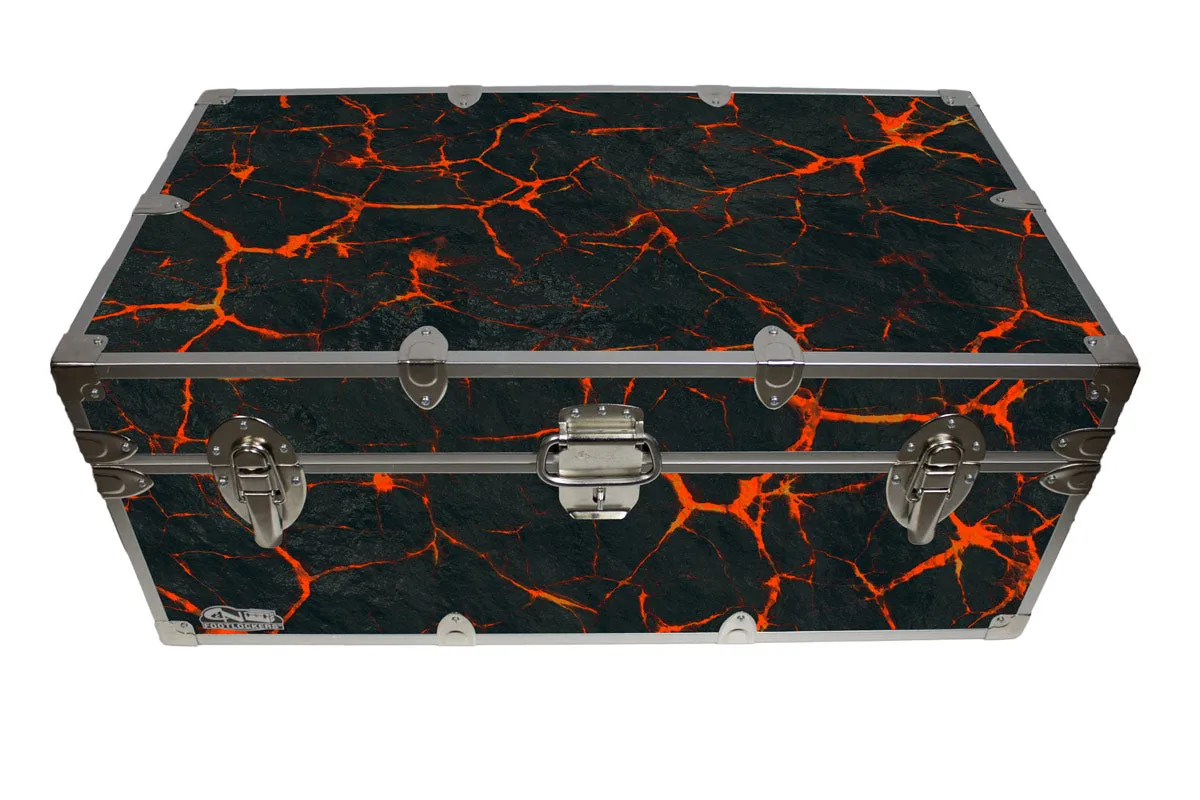 Designer Trunk - Electric Lava - 32x18x13.5"