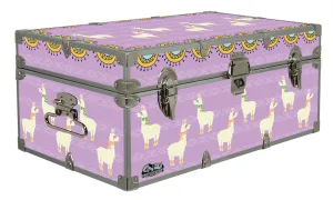 Designer Trunk - Llamas - 32x18x13.5"