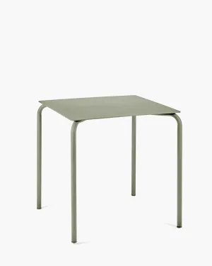 Dining table aluminium eucalyptus green August