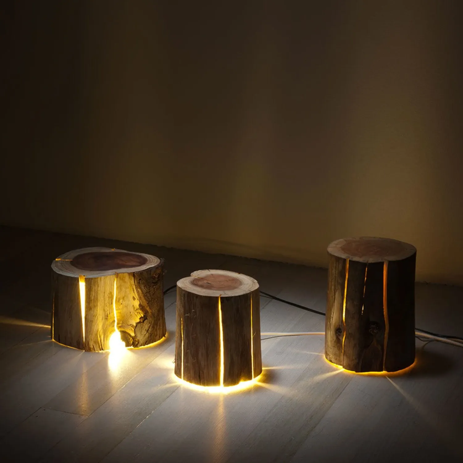 duncan meerding | cracked log lamp