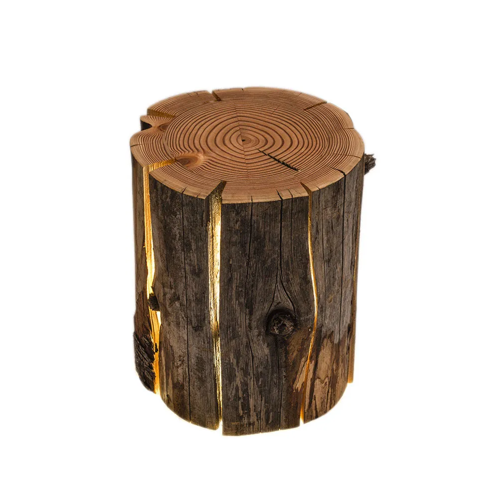 duncan meerding | cracked log lamp