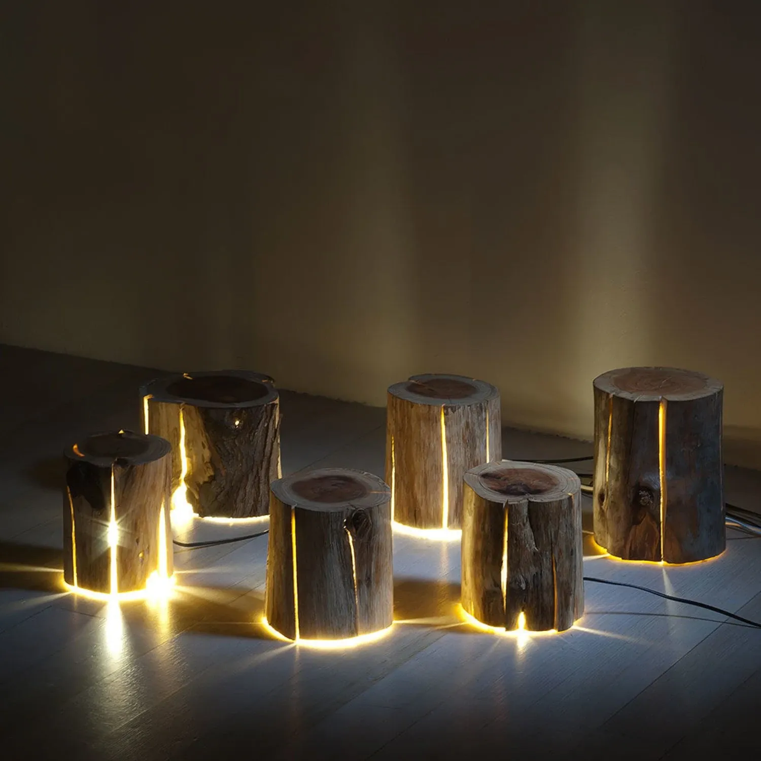 duncan meerding | cracked log lamp