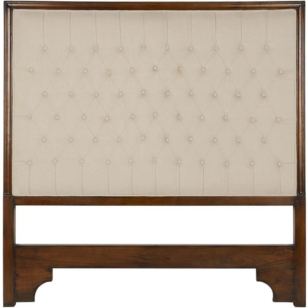 French Linen Tufted Headboard