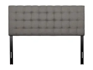 Grey Modern Queen Headboard