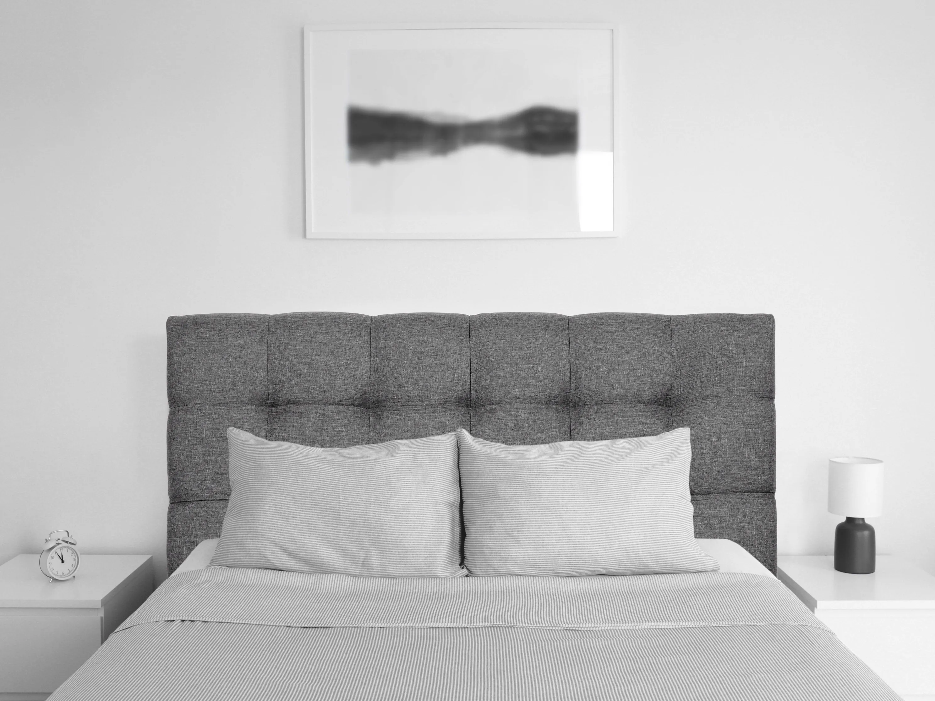 Grey Modern Twin/Single Headboard