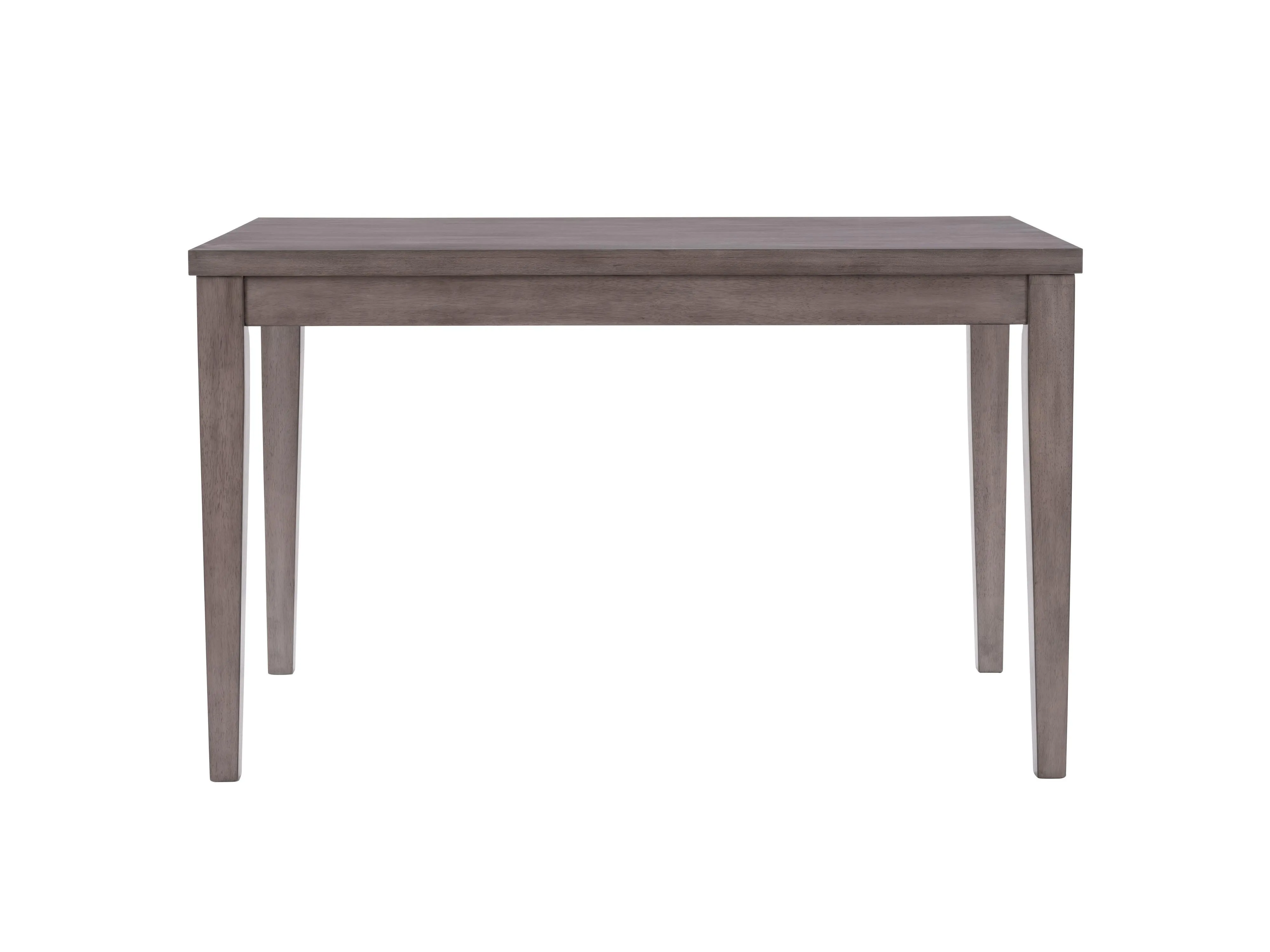 Grey Wood Dining Table, Counter Height