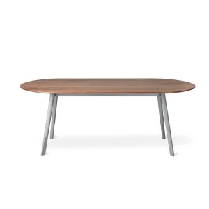 Gus* Modern Bracket Oval Dining Table