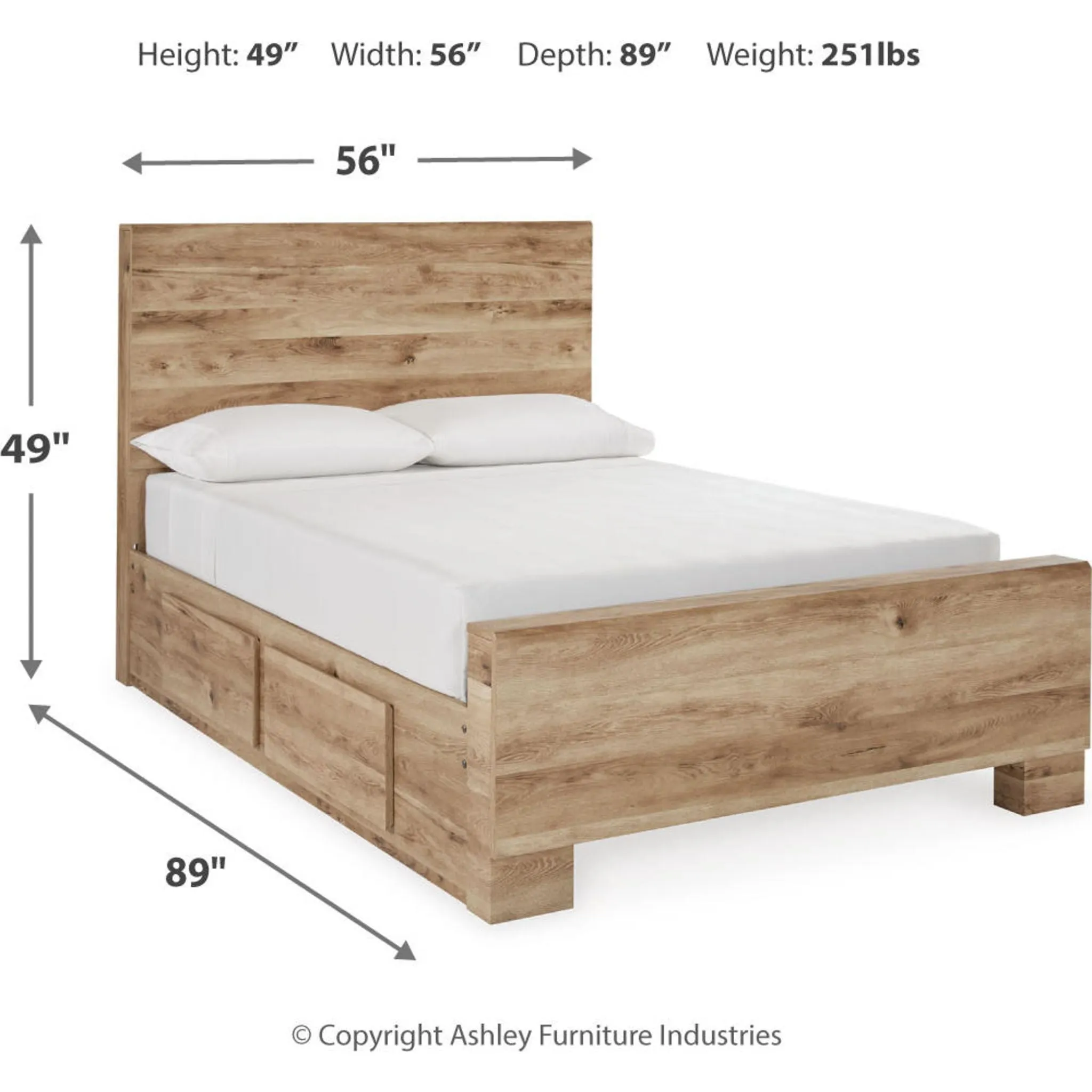 Hyanna Full Storage Bed