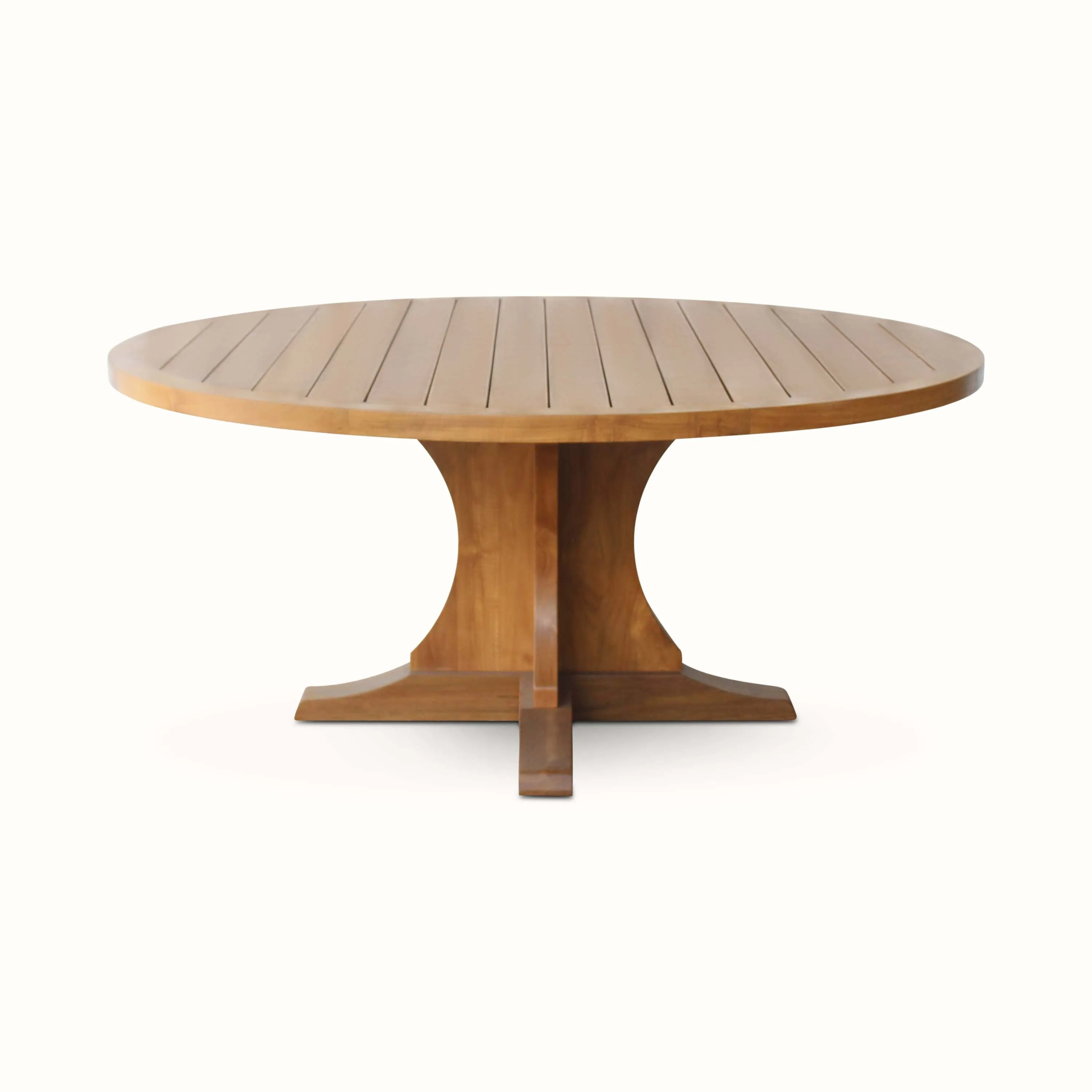 Indoor/Outdoor Napa Round Teak Dining Table