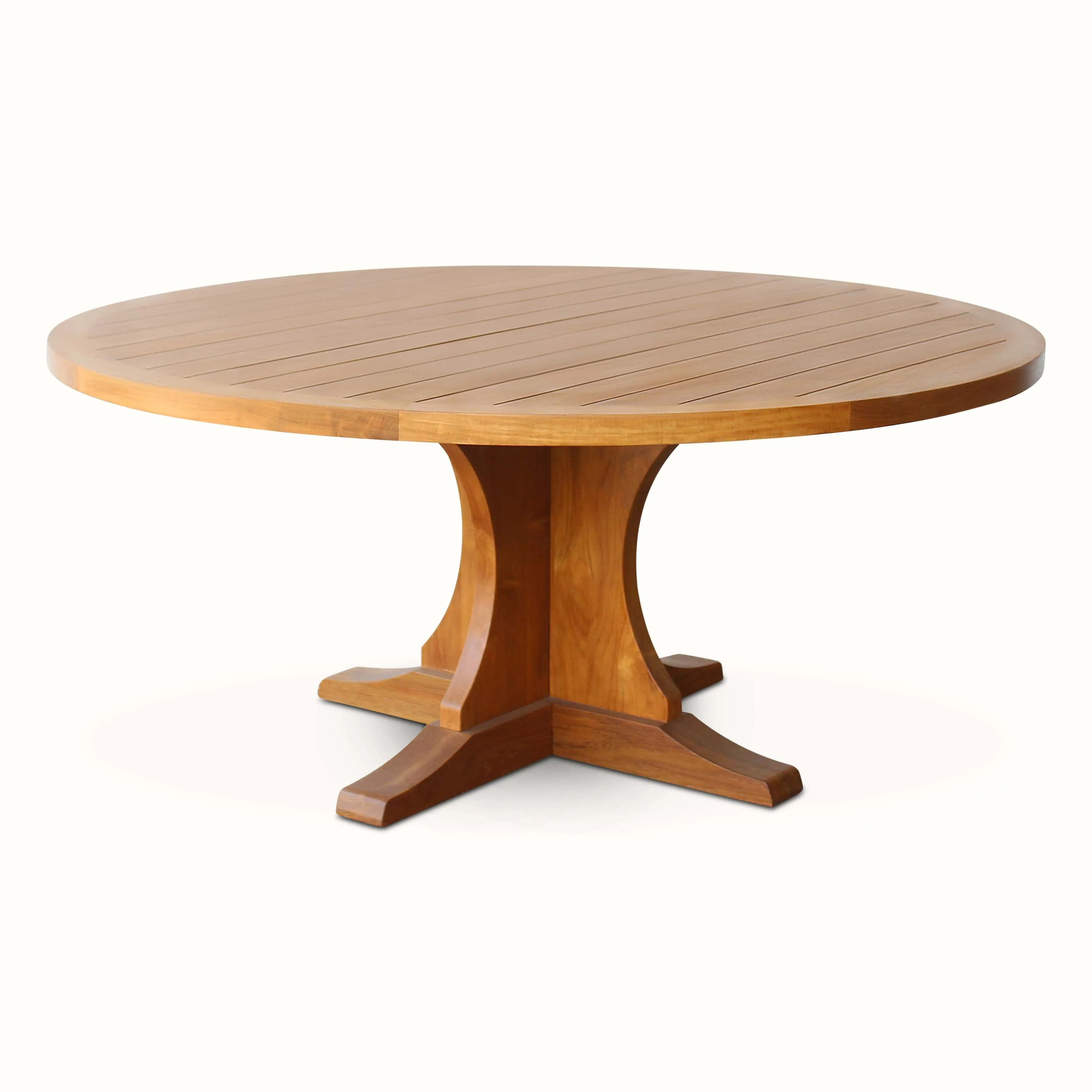 Indoor/Outdoor Napa Round Teak Dining Table