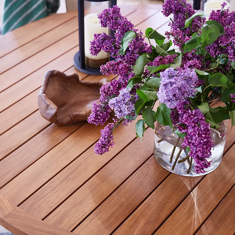 Indoor/Outdoor Napa Round Teak Dining Table