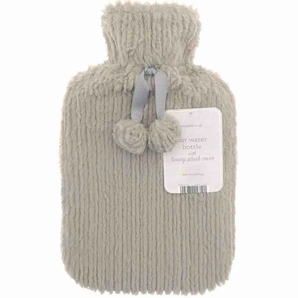 Jacquard Stripe Hot Water Bottle (2L)