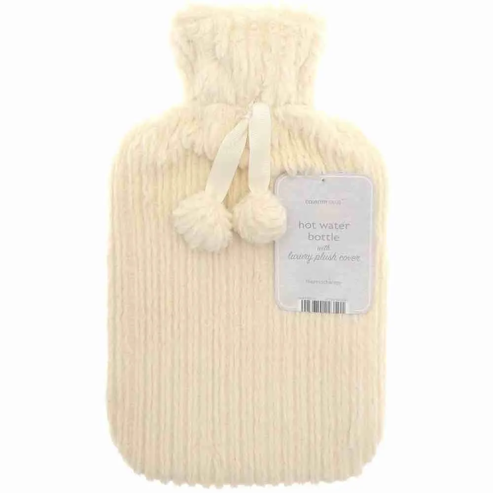 Jacquard Stripe Hot Water Bottle (2L)