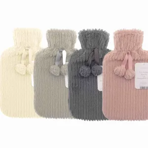 Jacquard Stripe Hot Water Bottle (2L)