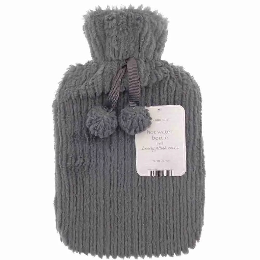 Jacquard Stripe Hot Water Bottle (2L)