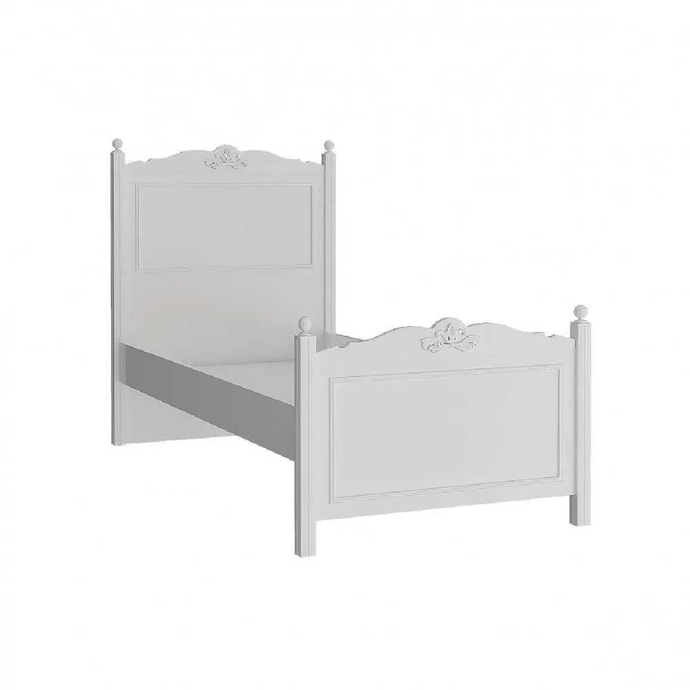 Kidz Beds - Lora Single Bed with Canopy