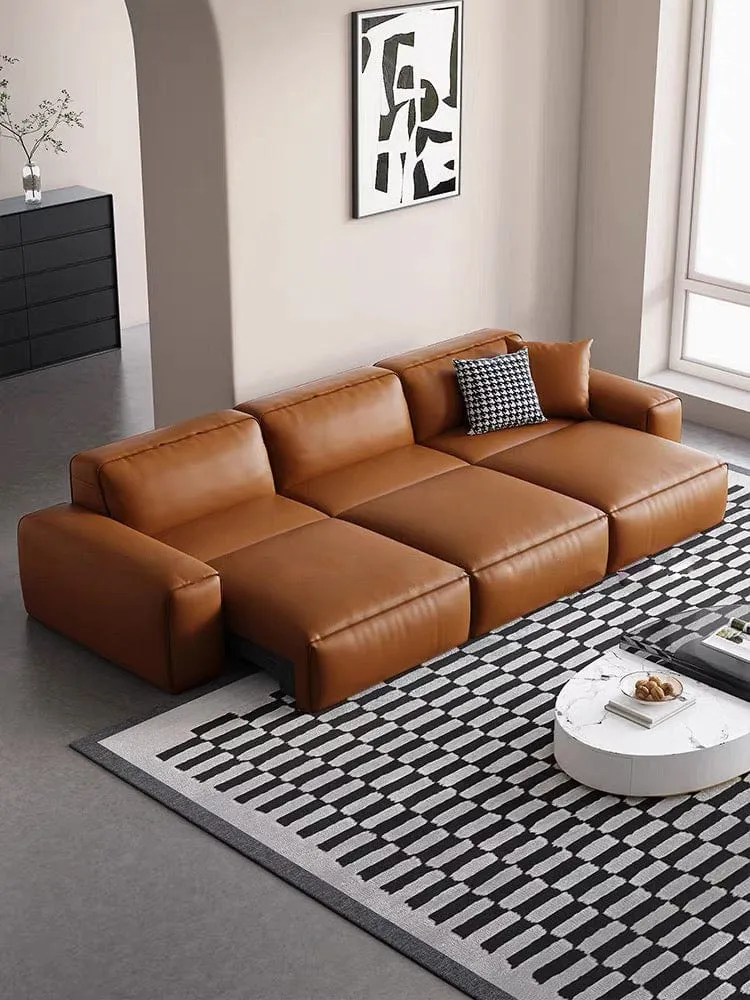 Kingston Leather Electric Sofa Bed