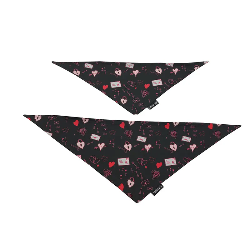 Love Me Black Bandana