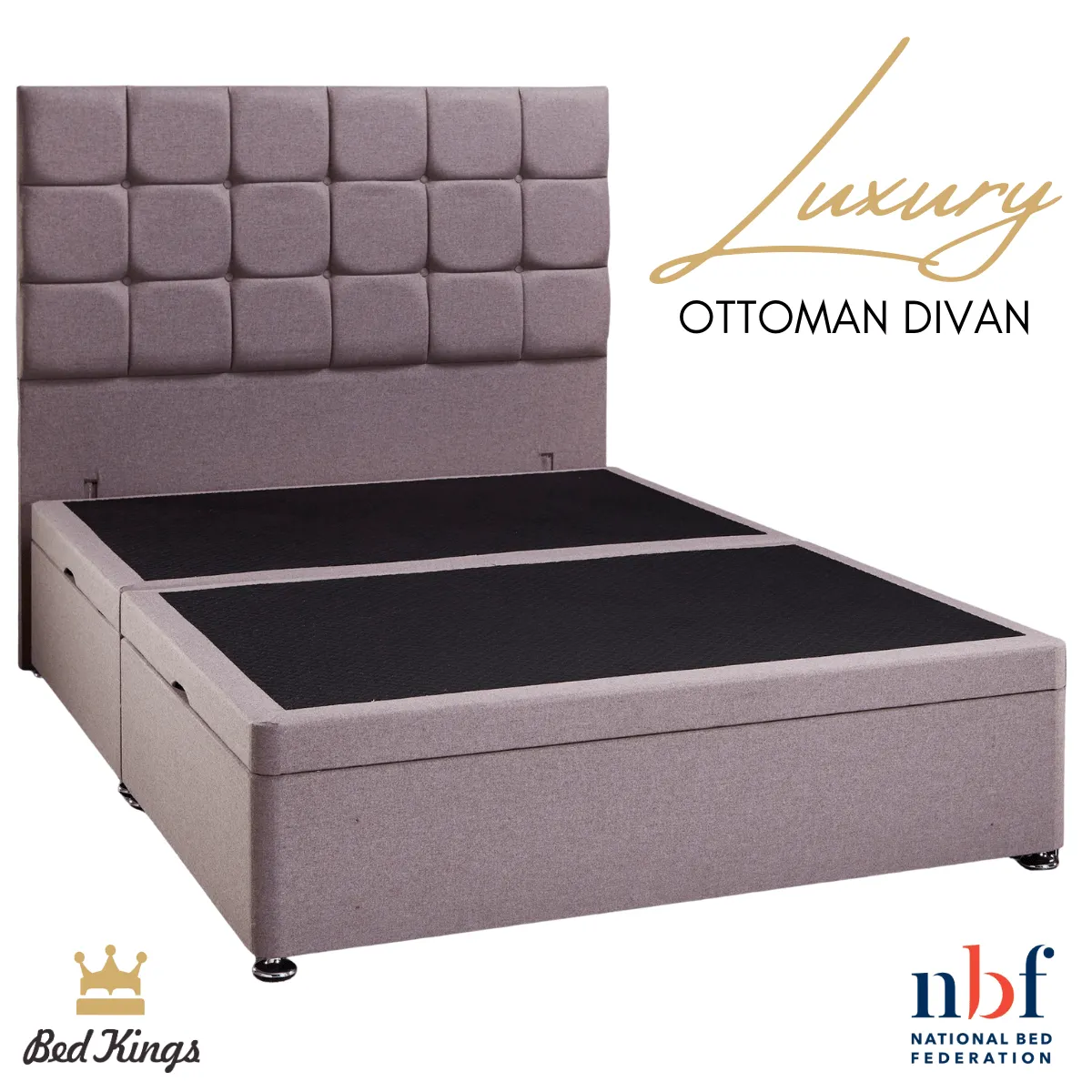 Luxury Ottoman Divan Base (Side Lift)