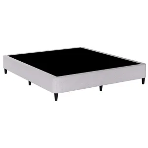 Mason King Bed Frame Base Grey