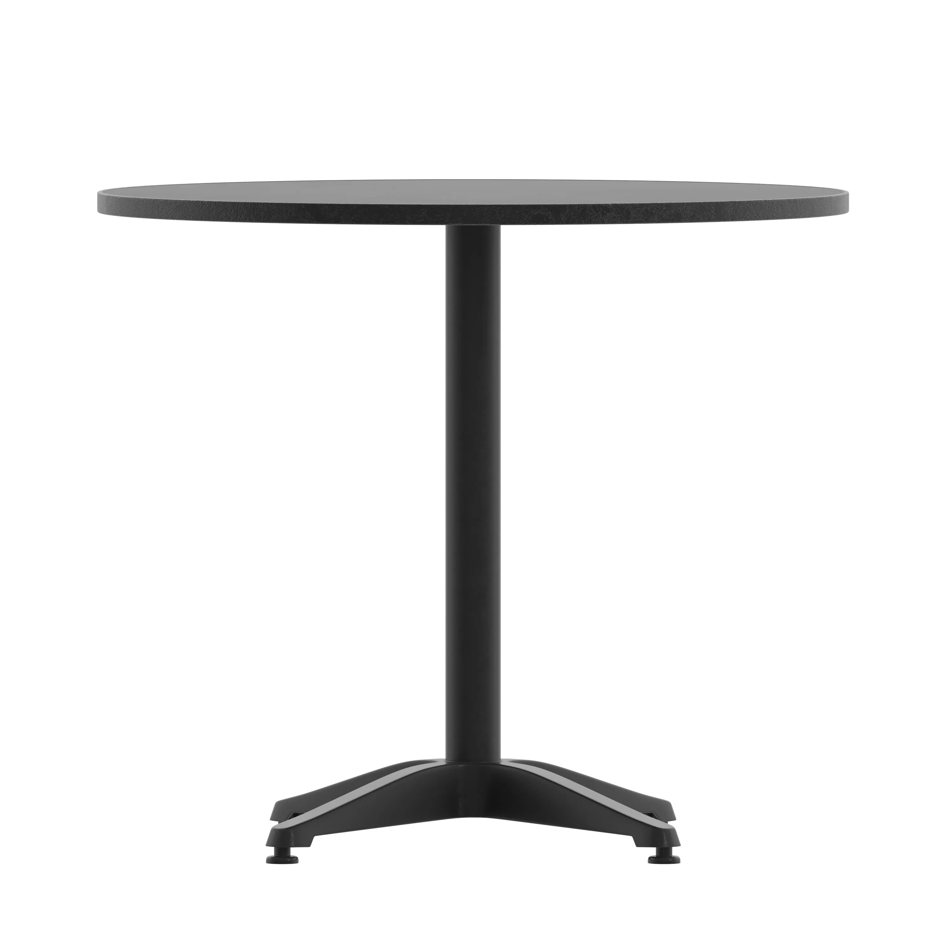 Mellie 31.5'' Round Aluminum Indoor-Outdoor Table with Base