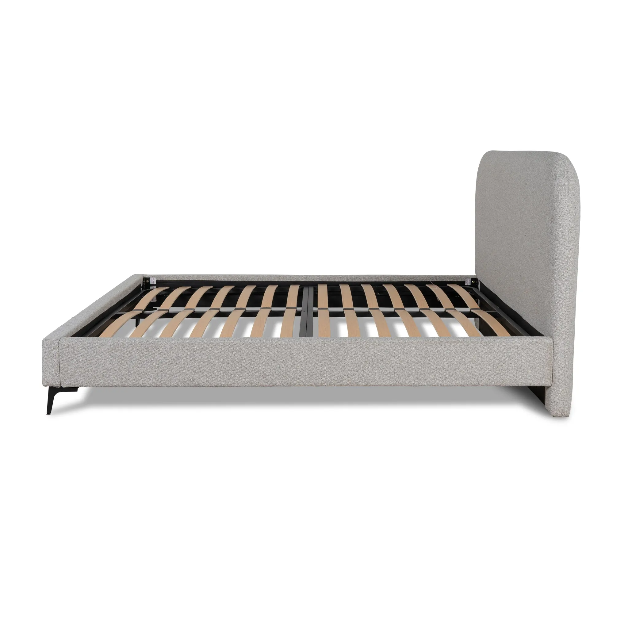 Meredith Queen Bed Frame - Clay Grey