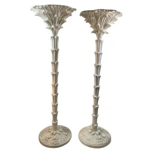 Modern Serge Roche Style Torchère Floor Lamps