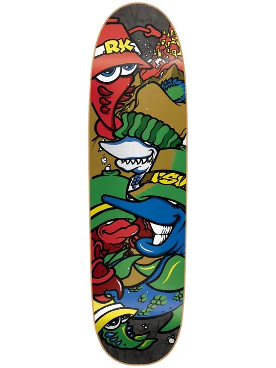 New Deal Knigge DSV SP Skateboard Deck - 8.6" Black