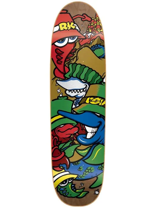 New Deal Knigge DSV SP Skateboard Deck - 8.6" Brown